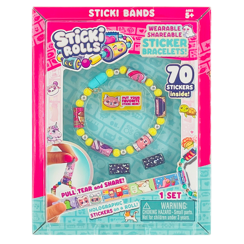 Sky Castle Sticki Rolls Sticki Station, adesivi condivisibili indossabili, kit fai da te per gioielli, braccialetti e collane Sky Castle Sticki Rolls Sticki Station, adesivi condivisibili indossabili, kit fai da te per gioielli, braccialetti e collane