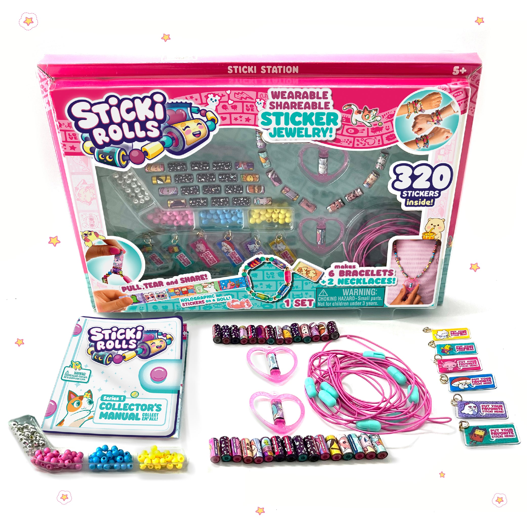 Sky Castle Sticki Rolls Sticki Book Series 2, Braccialetto Adesivo Sky Castle Sticki Rolls Sticki Book Series 2, Braccialetto Adesivo