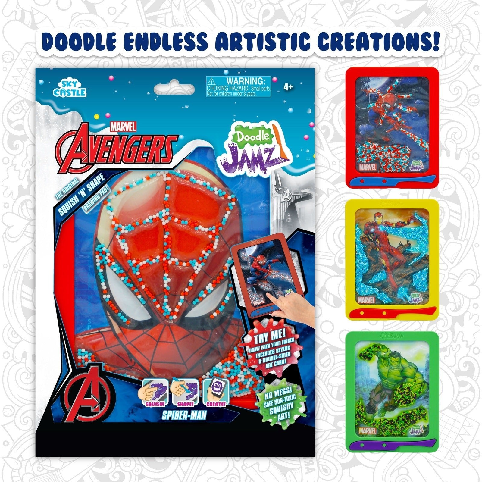 DoodleJamz Marvel – Sky Castle Toys
